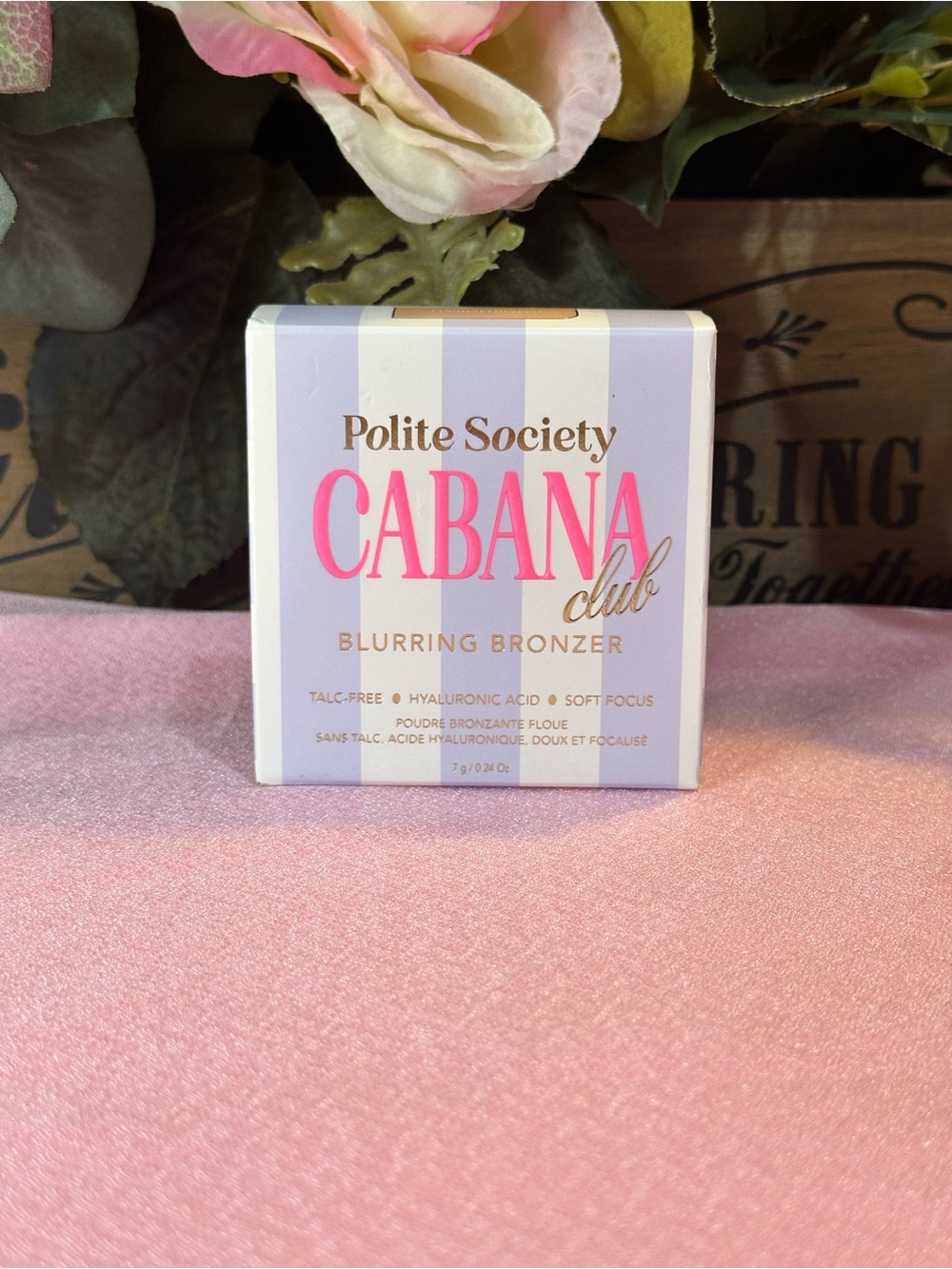 Polite Society Cabana Club Blurring Bronzer - Pink & Cream